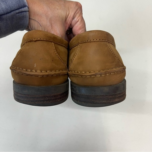 Ralph Lauren Tan Suede Kennith Slip On Loafers Size 8.5D - Picture 7 of 10